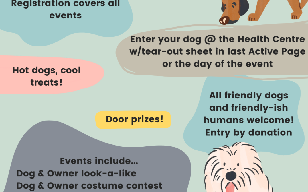 Bark in the Park Dog Show – August 25th