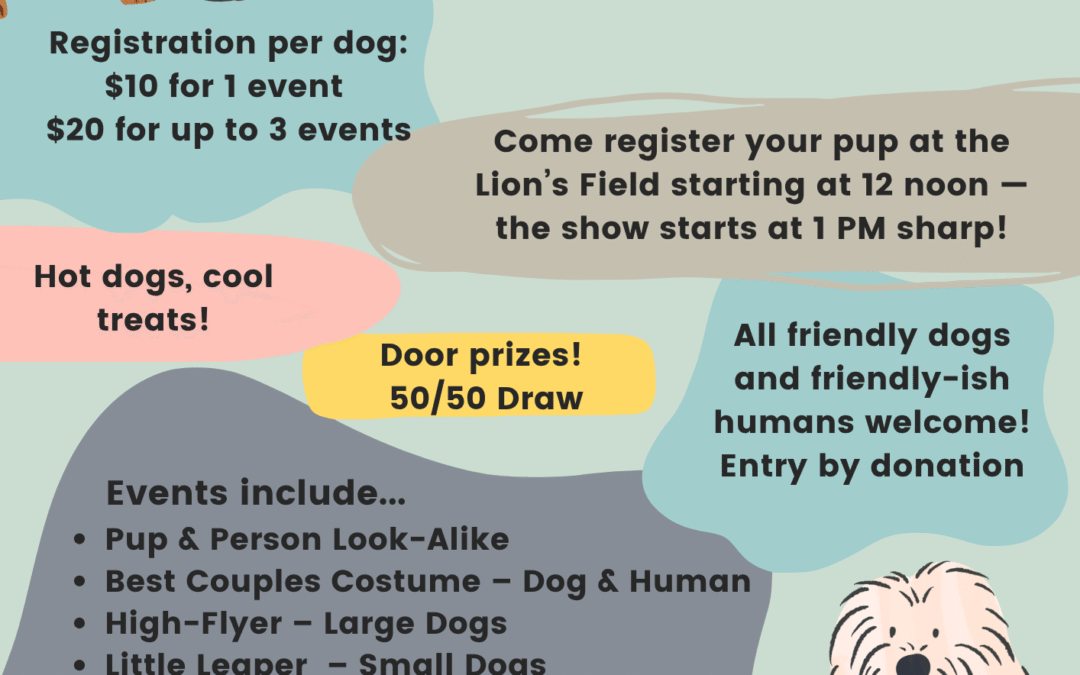 Bark in the Park Dog Show