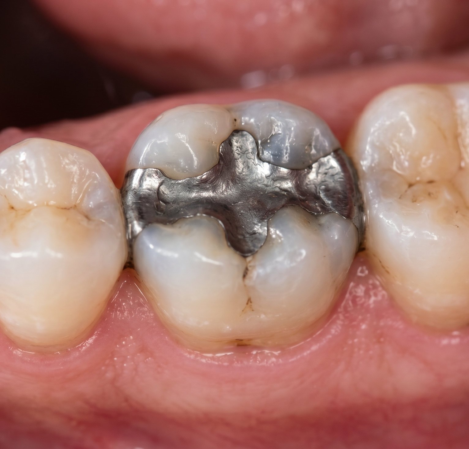 Silver Amalgam Filling